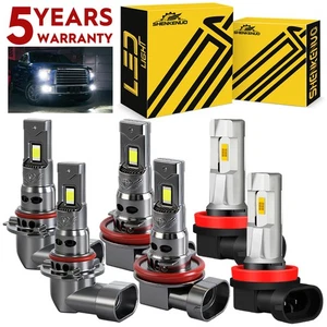 Faro antiniebla alto bajo 9005 H11 para Toyota Sienna 2011-2019 H11 D8 - Imagen 1 de 16