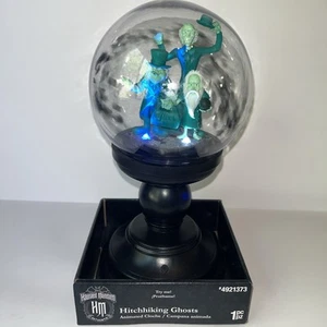 Neu Disney Haunted Mansion Trampen Geister animierte Cloche Globus Musik Lichter - Bild 1 von 7