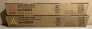 Bolsas selladas de tóner Ricoh MP C6003 amarillo 841850 y magenta 841851 - Imagen 1 de 10
