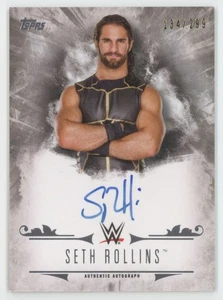 2016 Topps WWE Undisputed Seth Rollins Autogramm 134/299 #UA-SR A1 - Bild 1 von 2