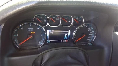 Used Speedometer Gauge fits: 2017 Chevrolet Tahoe cluster MPH US market 6.0L ID - Image 1 of 4