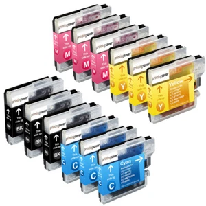 12x Ink Cartridges fits Brother LC985 DCP J125 J315W J515W - Picture 1 of 1