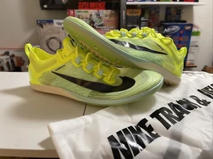 Nike Zoom Victory XC 5 Men's Size 10 Volt Black Track Field Spike AJ0847-702 - Picture 1 of 7
