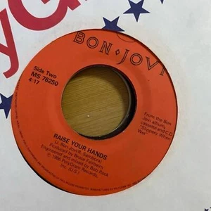 Bon Jovi - Raise your Hands/You Give Love a Bad Name MS 76250 45rpm VG R37 - Picture 1 of 2