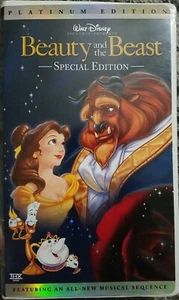 Beauty and the Beast VHS 2002 Platinum Special Edition  - Picture 1 of 5