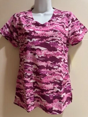 6147 - CMCS Camo Crush Print Top in Pinks By Wonder Wink - Image 1 of 4