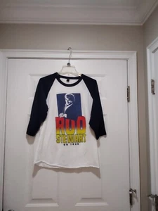 Rod Stewart On Tour Baseball Shirt Men's Size Medium - Picture 1 of 4