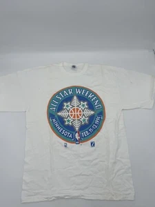 Vtg NBA All Star Weekend Minnesota 1994 T-Shirt XL Logo 7 Single Stitch Unworn - Picture 1 of 13