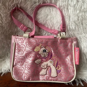 2004 G3 My Little Pony FLUTTERSHY PURSE - Pink Bag Handbag Kids Girls Child - Picture 1 of 8