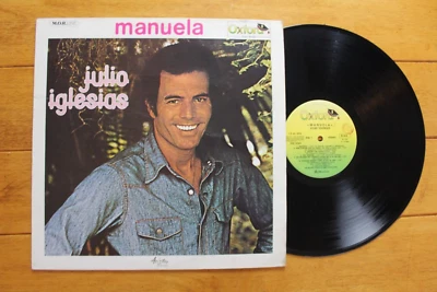 JULIO IGLESIAS LP 12" RECORD "MANUELA" OXFORD (OX /3123) ITALY IMPORT [36] - Image 1 of 4