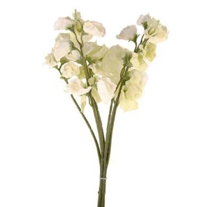 Süße Erbsenbündel Creme 42 cm Seidenblumen - Bild 1 von 1
