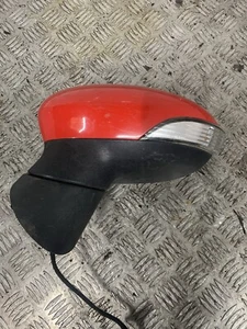 ESPEJO RETROVISOR IZQUIERDO FORD FIESTA MK7.5 LADO PASAJERO ROJO CARRERA 2012-2017 - Imagen 1 de 6