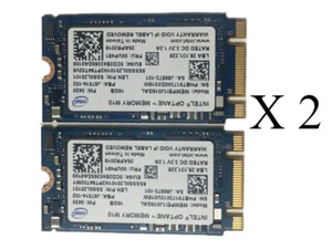 2PCS Intel Optane Memory M10 SSD M.2 2242 MEMPEI1J016GAL 16GB PCIe3.0 3D Xpoint - Bild 1 von 9