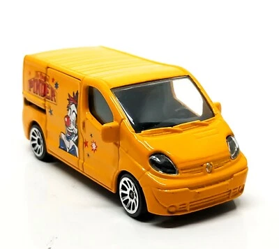 Majorette Renault Traffic Yellow Pinder Collection 1/66 (3 inches) no Package - Image 1 of 4