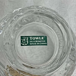 Handtuch Silberschmiede Gletscher Kristall Schneeball Eis Kerzen-/Votivhalter - Bild 1 von 6