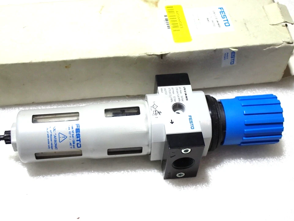 LFR-1/2-D-5M-MIDI FESTO FILTER REGULATING VALVE NEW - Image 1 of 4