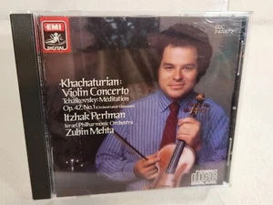 Itzhak Perlman, Khachaturian Violin Concerto, Zubin Mehta, Israel Phil, EMI -EUC - Picture 1 of 6