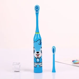 Lindo cepillo de dientes eléctrico automático para bebés recién nacidos dibujos animados Smart Vibrat - Imagen 1 de 17