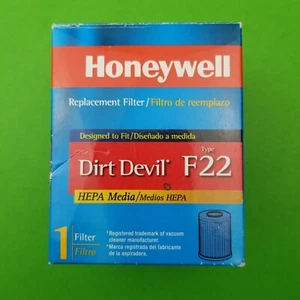 Honeywell Ersatzfilter für Dirt Devil F22 HEPA-Medien NEU IM KARTON - Bild 1 von 7
