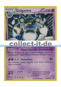 Pokemon Schwarz&Weiss - Plasma-Blaster 46/101  - Golgantes  Deutsch