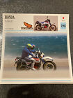 ATLAS HONDA XL 600LM MOTORCYCLE CARD Collection 
