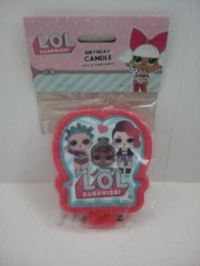 LOL SURPRISE CAKE CANDLE ~ Birthday Party Supplies Decoration Pink - Picture 1 of 2