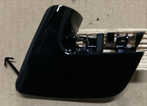 13-15 LEXUS RX350 FRONT DRIVER LEFT SIDE BUMPER TOW HOOK COVER CAP, BLACK - Picture 1 of 1