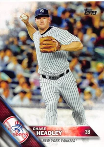 Chase Headley 2016 Topps base Baseball card #194 New York Yankees - Picture 1 of 2