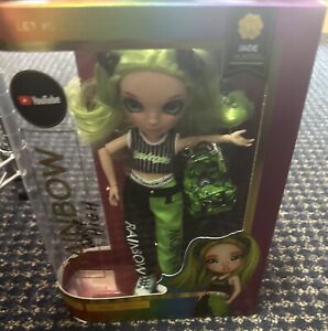 RAINBOW HIGH JUNIOR HIGH JADE HUNTER GREEN FASHION DOLL WITH BACKPACK NEW IN BOX