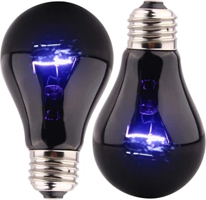 Reptile Heat Lamp - 60 Watt Reptile Night Heat Bulb Terrarium Moon-Like Light Bu - Picture 1 of 12
