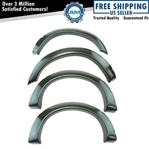Fender Flare Kit Bolt On Pocket Rivet Style Smooth Set of 4 for Ford Super Duty - Picture 1 of 6