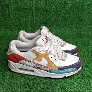 Nike Air Max 90 Animal Blanco Safari Mix DH5075-100 Para mujeres Talla 6 EE. UU. - Imagen 1 de 8