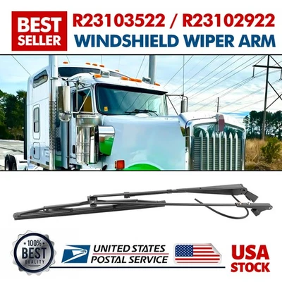 Nuevo brazo limpiaparabrisas delantero premium R23103522 para Kenworth W900 2001-2020 Foto 1 de 4