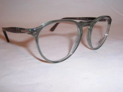 NUEVAS GAFAS PERSOL 3286V 1226 TRANSPARENTE VERDE 51mm RX AUTÉNTICAS 3286 Foto 1 de 4