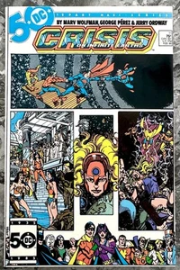DC Comics Crisis On Infinite Earths #11 George Perez arte en muy buena condición 1986 - Imagen 1 de 17