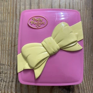 Vintage Polly Pocket 1994 Star Bright Dinner Party KOMPLETTSET funktionierende Lichter rosa - Bild 1 von 9