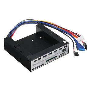 Hub d'extension panneau avant 5,25 avec 3 ports USB3.0 et 2 ports USB2.09275 - Photo 1/8