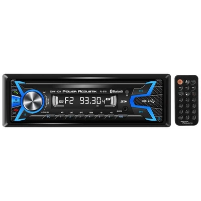 Power Acoustik Single Din Media Mechless Receiver with Bluetooth PL51B - Image 1 of 3