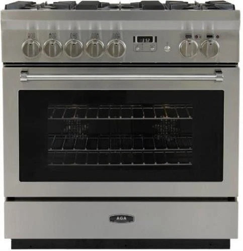 Faixa de combustível dupla aço inoxidável independente AGA Professional Series AMPRO36DFSS 36" - Imagem 1 de 1