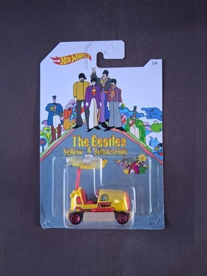 Hot Wheels The Beatles Yellow Submarine Bump Around Car #1/6 2016  Foto 1 de 4