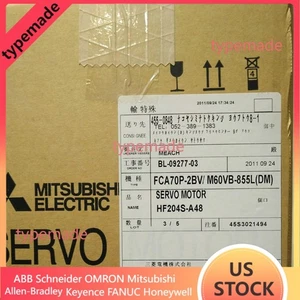 HF204S-A48 New Mitsubishi Servo Motor in box Free Shipping - Picture 1 of 9