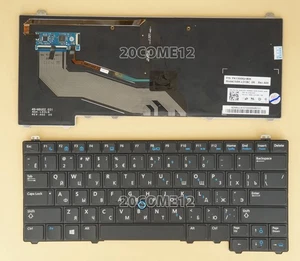 NUEVO PARA DELL Latitude E5440 Teclado Puntero Retroiluminado Ruso RU - Imagen 1 de 2