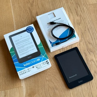 Kobo Clara HD 6 inch, 8GB, Wi-Fi eBook Reader - Black (N249-KU-BK-K-EP) - Image 1 of 4