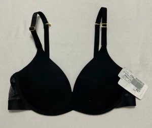 Lively Microfiber Padded Wireless Bra Black 36C - Picture 1 of 3