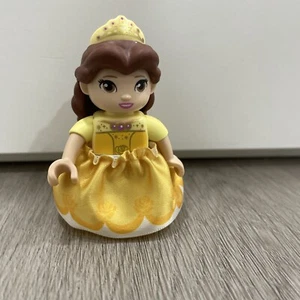 LEGO DUPLO Mini Figure BELLE PRINCESS w/ Skirt 2.5" FIGURE Disney Beauty & Beast - Picture 1 of 8