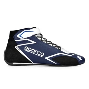 SPARCO 001275 SCARPE SKID OMOLOGATE FIA 8856-2018|SFI 3.3/5 BLU/BIANCO TG. 42 - Foto 1 di 5