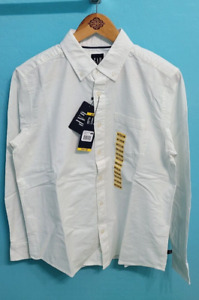 NWT GAP Men Long Sleeve Casual Dress Oxford Shirt Color White Size MEDIUM