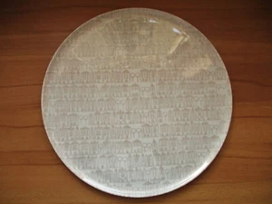 THOMAS Kuchen-, Gebäck-, Pizzateller*Tortenplatte*Häuser Dekor*30 cm*1 x benutzt - Bild 1 von 4