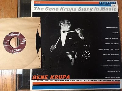 Gene Krupa x 2 The Story In Music & EP St. Louis Blues Stardust Mercury EP-140 - Image 1 of 4