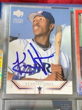 KENNARD JONES AUTOGRAPHED SIGNED 2002 UPPER DECK PROSPECT PREMIERES CARD